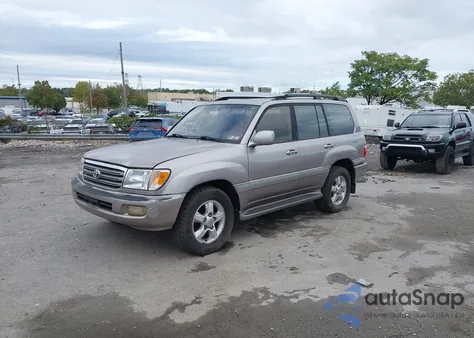 2003 Toyota Land Cruiser из США, поврежденный, VIN JTEHT05J932045177